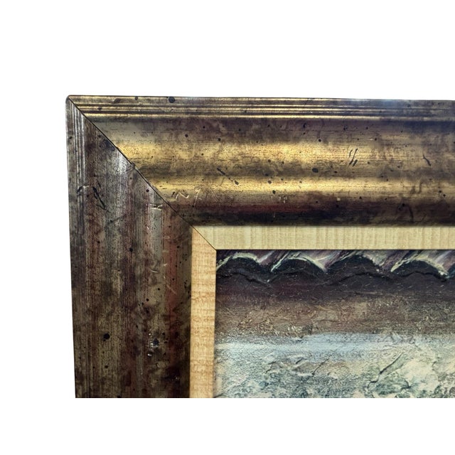 Rustic European Casafina Oil Painting Reproduction by Roger Duvall For Sale - Image 3 of 8