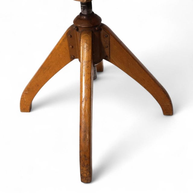 Brown Ama Elastic Office Chair, 1950 For Sale - Image 8 of 18