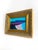 Abstract "Turquoise and Plum" 2026 Mini Painting by Jessalin Beutler For Sale - Image 3 of 3