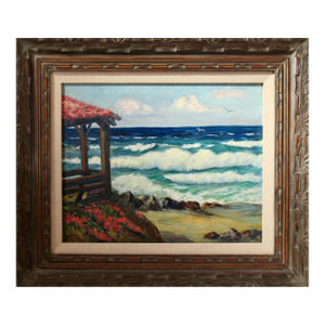 Jean Martin Coast Near San Diego 1949 Painting