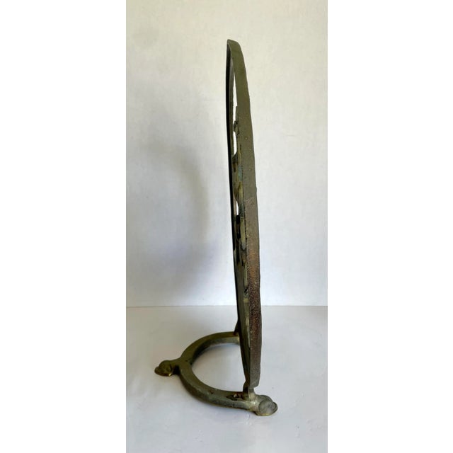 Antique Cast Iron Ship on the Seas Fireplace Screen Door Stop Chairish