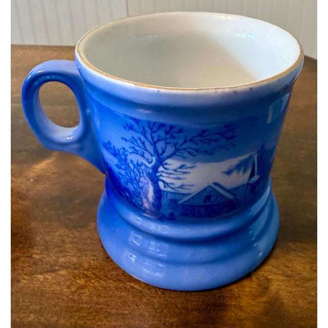 Ceramic Mid 20th Century Currier & Ives Tea Set - Set of 5 For Sale - Image 7 of 12