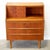 Mid-Century Modern 1950s Danish Teak Secretary Desk With Hidden Vanity & Mirror For Sale - Image 3 of 11