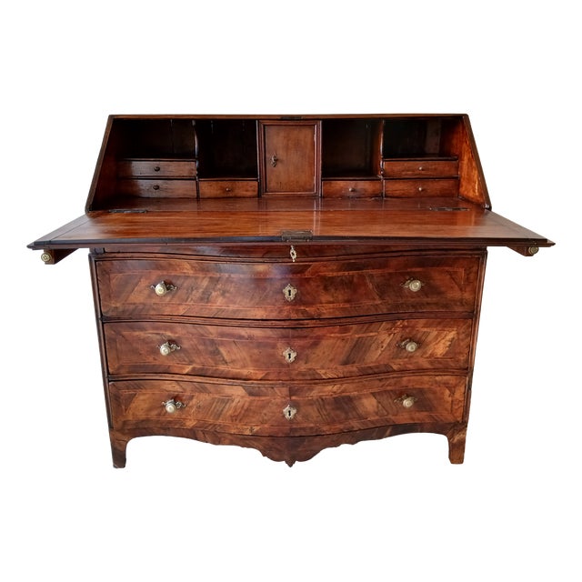 18th Century Louis XVI Drop Leaf Chest of Drawers For Sale