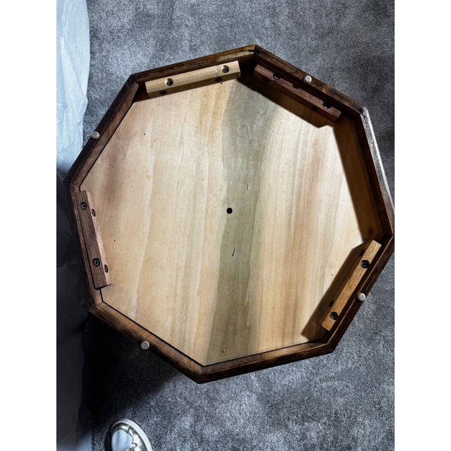 Mid-Century Modern Attributed to Jack Cartwright for Founders Mid-Century Octagon Table For Sale - Image 3 of 5