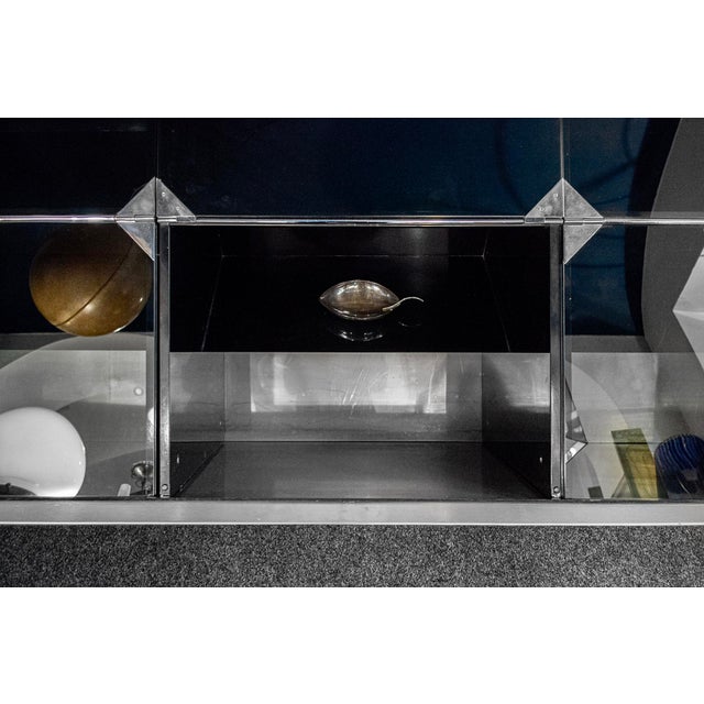 Claudio Salocchi Napoleone Bar Cabinet by Claudio Salocchi for Luigi Sormani, Italy, 1972 For Sale - Image 4 of 7