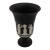 1970s Wedgwood Black Basalt Neoclassical Vase - Sacrifice to Cupid - 7" H For Sale