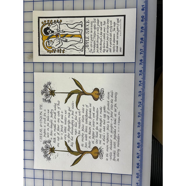 Mid 20th Century Calligraphed Prints by David L. Goines - Set of 16 For Sale - Image 9 of 14