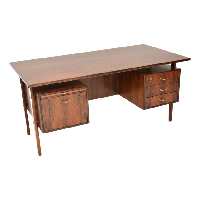 Mid-Century Modern Danish Desk, 1960s For Sale