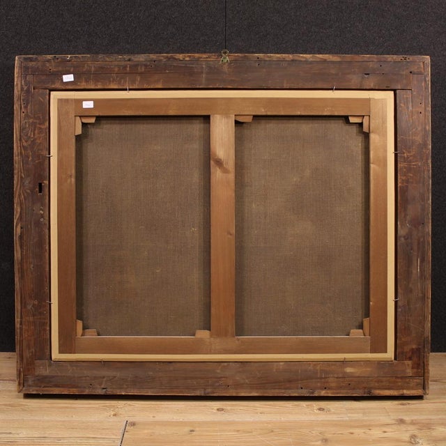 French Artist, Solomon and the Queen of Sheba, 1830, Oil on Canvas, Framed For Sale - Image 9 of 15