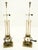 Metal Like NEW Pair of Fine Stifel Brass Table Lamps Mid Century Modern MINT! For Sale - Image 7 of 12