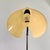 Metal Mid-Century Floor Lamp in Black Metal and Brass with Yellow Shade, Sweden, 1950s For Sale - Image 7 of 11
