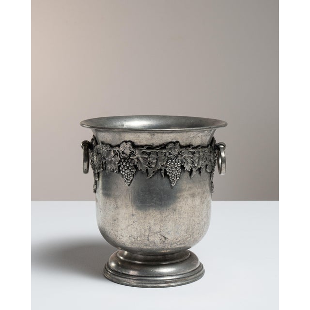 Silver Mid 20th Century France Silver Ice Bucket For Sale - Image 8 of 15