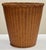 Vintage Woven Wicker Wastebasket For Sale In Kansas City - Image 6 of 11