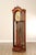 Chippendale Colonial Mfg. Co. Five Tube Rosewood Case Grandfather Clock For Sale - Image 3 of 18