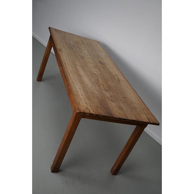 Brown Antique French Rustic Dining Table For Sale - Image 8 of 18