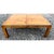 French Country Century Furniture Rustic French Country Maple Parsons Dining Table Expandable For Sale - Image 3 of 15