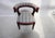 Victorian 19th Century Carved Captain's Chair in Custom Upholstery For Sale - Image 3 of 16