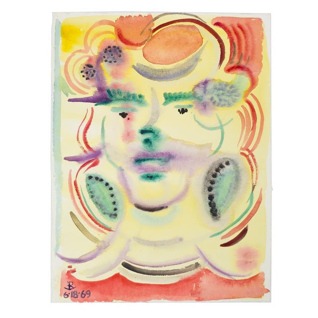 Portrait of a Lemon Lady* Robert Lohman, c. 1969 Robert Lohman’s Portrait of a Lemon Lady, dated 1969, presents...