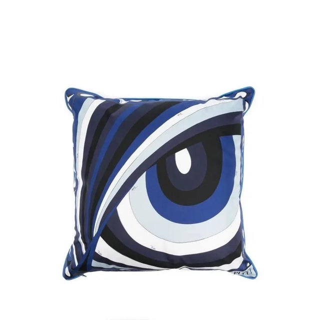 2020s 3 Pucci Orchidee and Iride-Print Cushions (52cm X 52cm 20.5" X 20.5") For Sale - Image 5 of 7