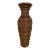 Vintage Crespi Style Large Pencil Reed Floor Vase For Sale