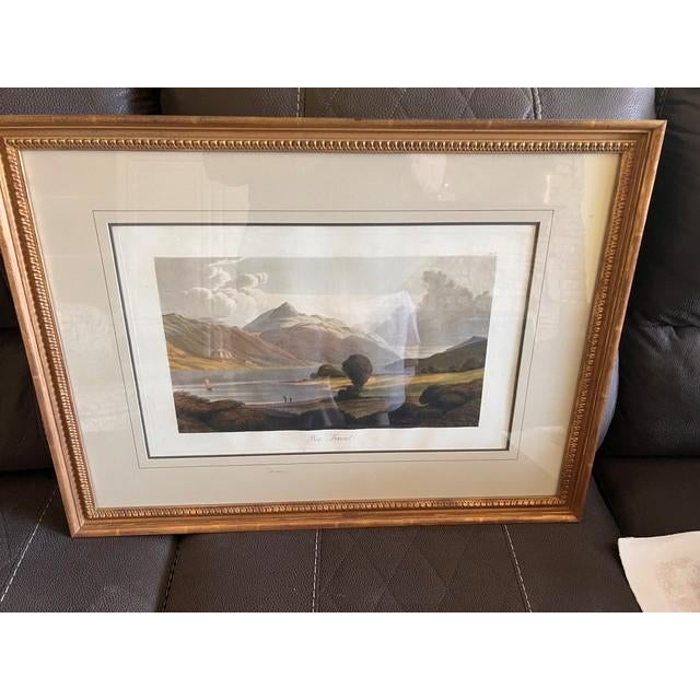 This piece is a vintage lithograph depicting the Scottish mountain, Ben Lomond. This work is based on the rendering of...