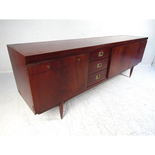 1960s 1960s Long Mid-Century Modern Server by Greaves & Thomas For Sale - Image 5 of 12