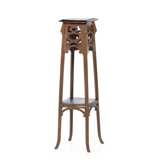 Mahogany Column, Early 20th Century For Sale - Image 6 of 6
