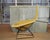 Bertoia Bird Chair in Hopsack Orange by Harry Bertoia for Knoll International, 1990s, in Good conditions. Designed 1950 to...