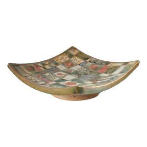 Vintage Signed Studio Pottery Catchall