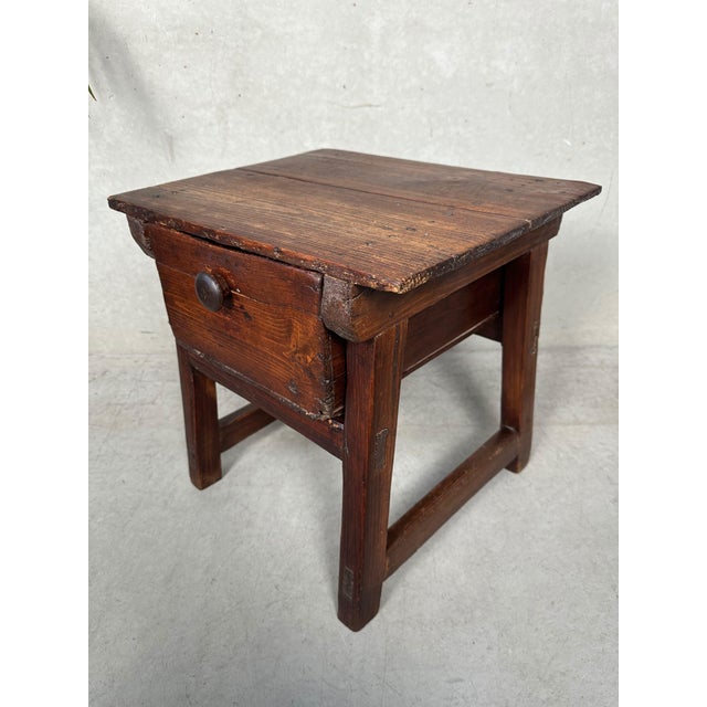 Vintage Brutalist Table, 1940s For Sale - Image 10 of 18