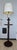 Vintage Solid Mahogany Barley Twist Floor Lamp Table For Sale - Image 15 of 16