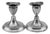 Silver Candleholders by Svend Toxvaerd, 1890, Set of 2 For Sale