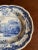 American Antique English Staffordshire Blue Transfer Decorated Platter “Chinese Marine” For Sale - Image 3 of 12
