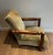 Circa 1950s Wood & Velvet Brutalist Armchair For Sale - Image 4 of 12