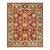 Mogul, One-of-a-Kind Hand-Knotted Area Rug in Red, 8' 1" x 9' 10" For Sale
