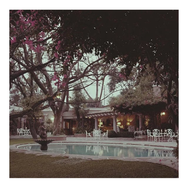 Bermuda Style, Large Limited Estate Stamped Print, 1957, Printed Later For Sale