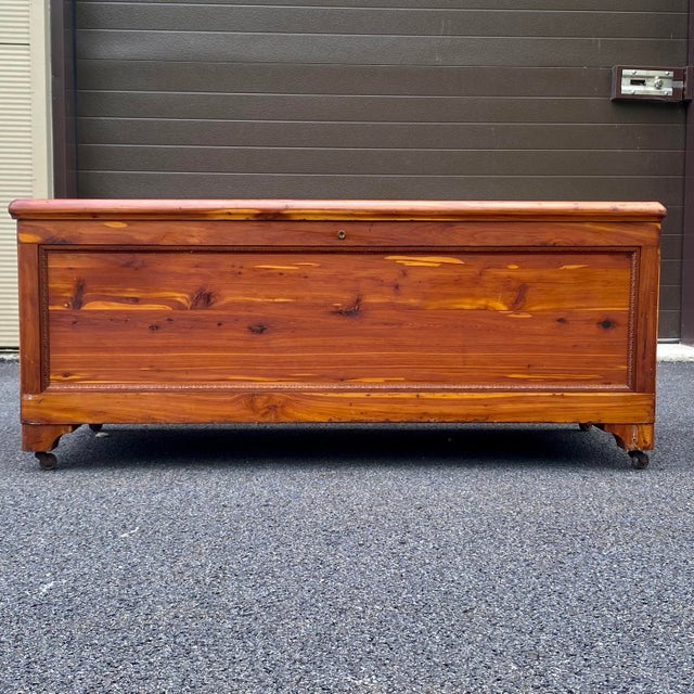 Antique Acme Red Cedar Chest Chairish