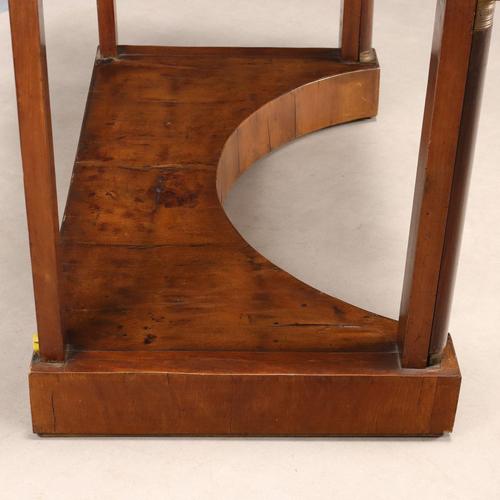 Empire Roller Desk in Walnut For Sale - Image 11 of 15