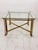 Hollywood Regency Inspired Brass Coffee Table, 1970s For Sale - Image 3 of 8