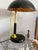 1930s 1930s Karl Träbert Designed Black and Yellow Dome Metal Desk Lamp, Vintage Bauhaus For Sale - Image 5 of 12
