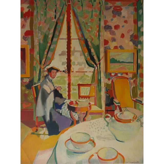 Maurice MARINOT (after) Interior, 1906 Lithograph on Arches Vellum paper, based on a painting by 1906 Signed in the plate...