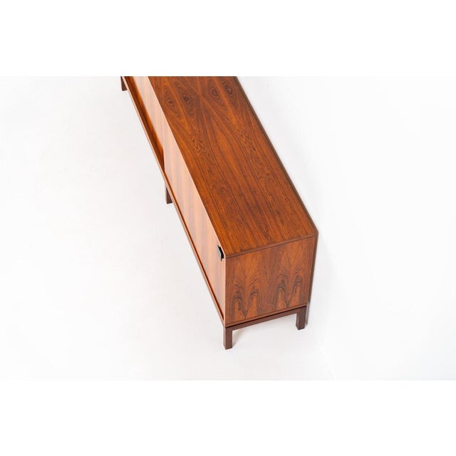 Black XL Rosewood Sideboard by Alfred Hendrickx For Sale - Image 8 of 17