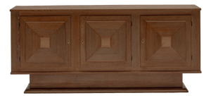 Mid-Century Modern French Oak Sideboard, 1950s
