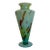 Large Milano Lavorazione Murano Art Glass Footed Vase For Sale