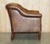 Brown Leather Chesterfield Armchair from George Smith For Sale - Image 15 of 18