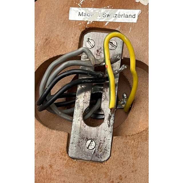 Mid-Century Modern Space Age Swiss Sconce in Glass and Metal by E.R. Nele for Temde, 1960s For Sale - Image 13 of 15