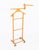 This is an elegant English Edwardian revival walnut gentleman's valet/clothes stand dating from the mid 20th century. The...