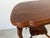 American Antique Mahogany Two-Tier Serpentine Accent Table For Sale - Image 3 of 13