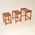 1920s Art Deco Figured Walnut Nesting Tables, 1920s, Set of 3 For Sale - Image 5 of 13